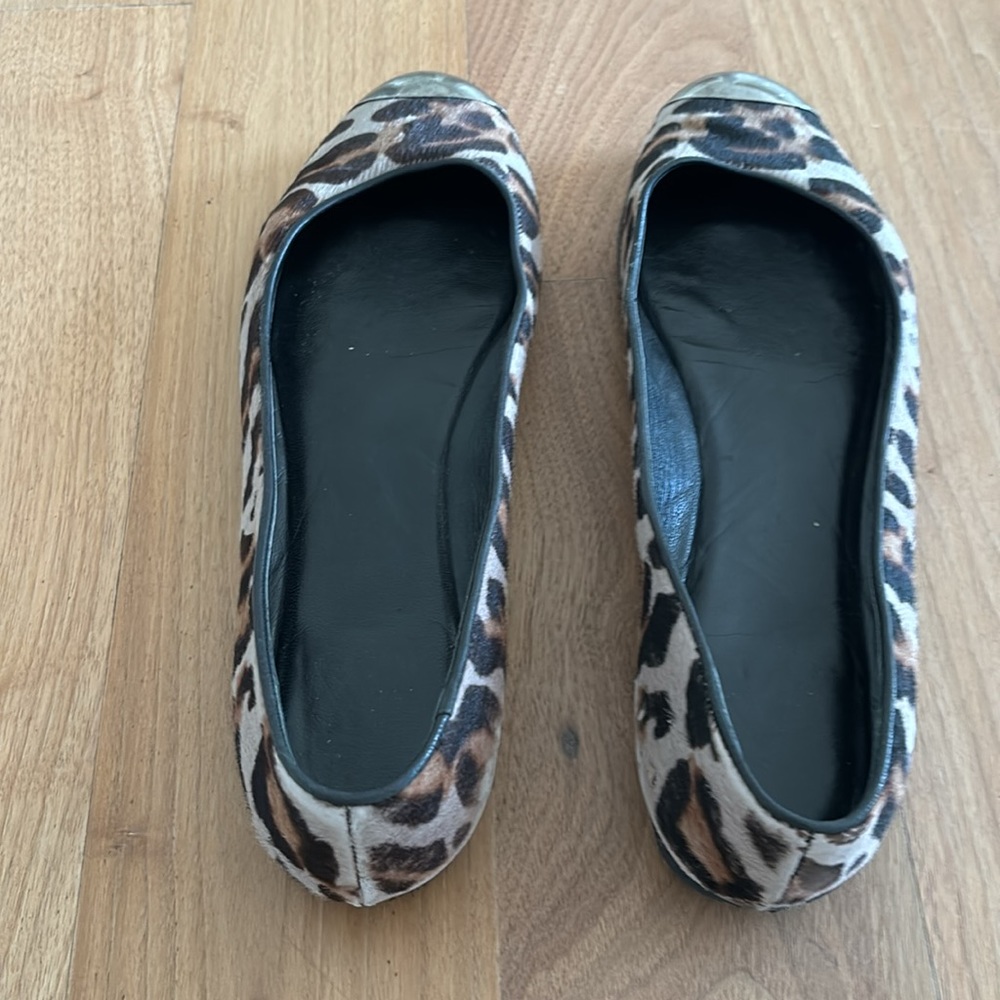 Leopard Print Flats - image 5